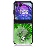 Boston Celtics Tie Dye Style Logo Motorola Moto Razr Plus 2024 , Moto Razr+ 2024 Case OV10665