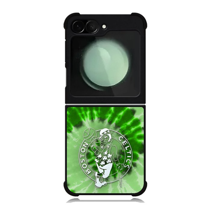 Boston Celtics Tie Dye Style Logo Samsung Galaxy Z Flip 6 5G 2024 Case OV10665
