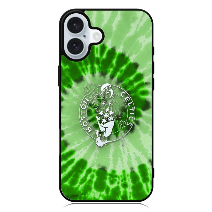 Boston Celtics Tie Dye Style Logo iPhone 16 Case QC10665