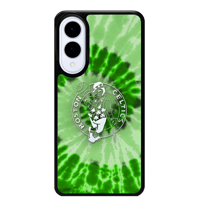 Boston Celtics Tie Dye Style Logo Samsung Galaxy S25 Edge 5G Case OV10665