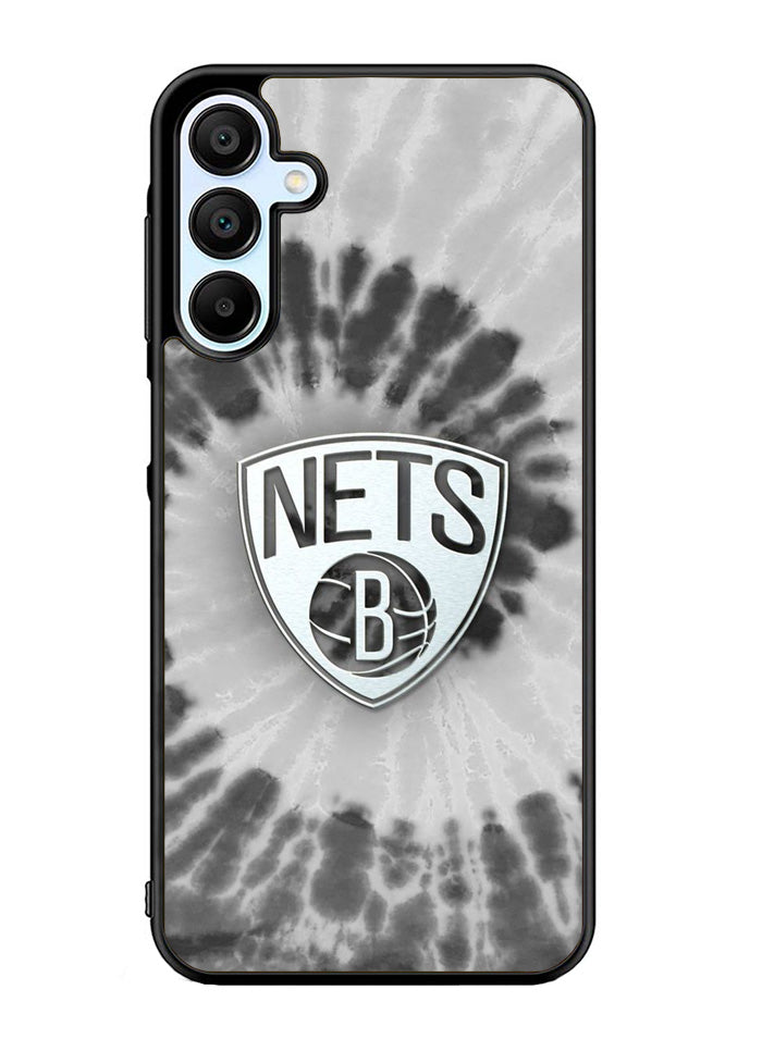 Brooklyn Nets Tie Dye Style Logo Samsung Galaxy A35 5G Case OV10668