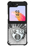 Brooklyn Nets Tie Dye Style Logo Samsung Galaxy Z Flip 5 5G 2023 Case OV10668