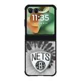 Brooklyn Nets Tie Dye Style Logo Motorola Moto RAZR 2025 Case OV10668