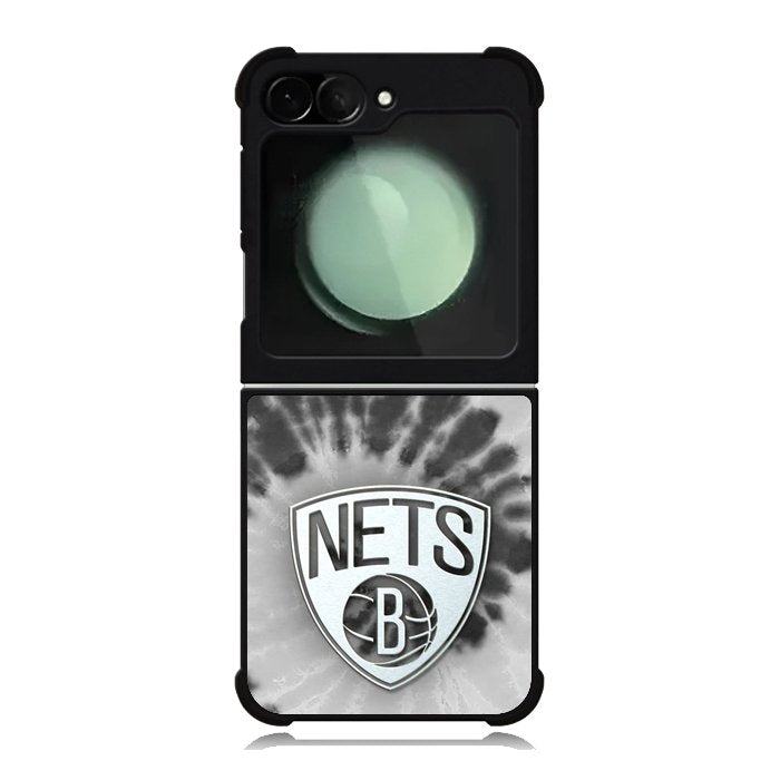 Brooklyn Nets Tie Dye Style Logo Samsung Galaxy Z Flip 6 5G 2024 Case OV10668