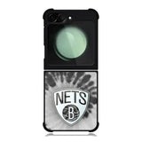 Brooklyn Nets Tie Dye Style Logo Samsung Galaxy Z Flip 6 5G 2024 Case OV10668