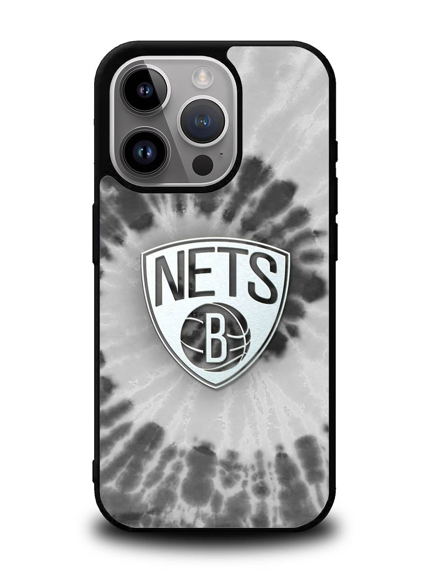 Brooklyn Nets Tie Dye Style Logo iPhone 16 Pro Max Case OV10668
