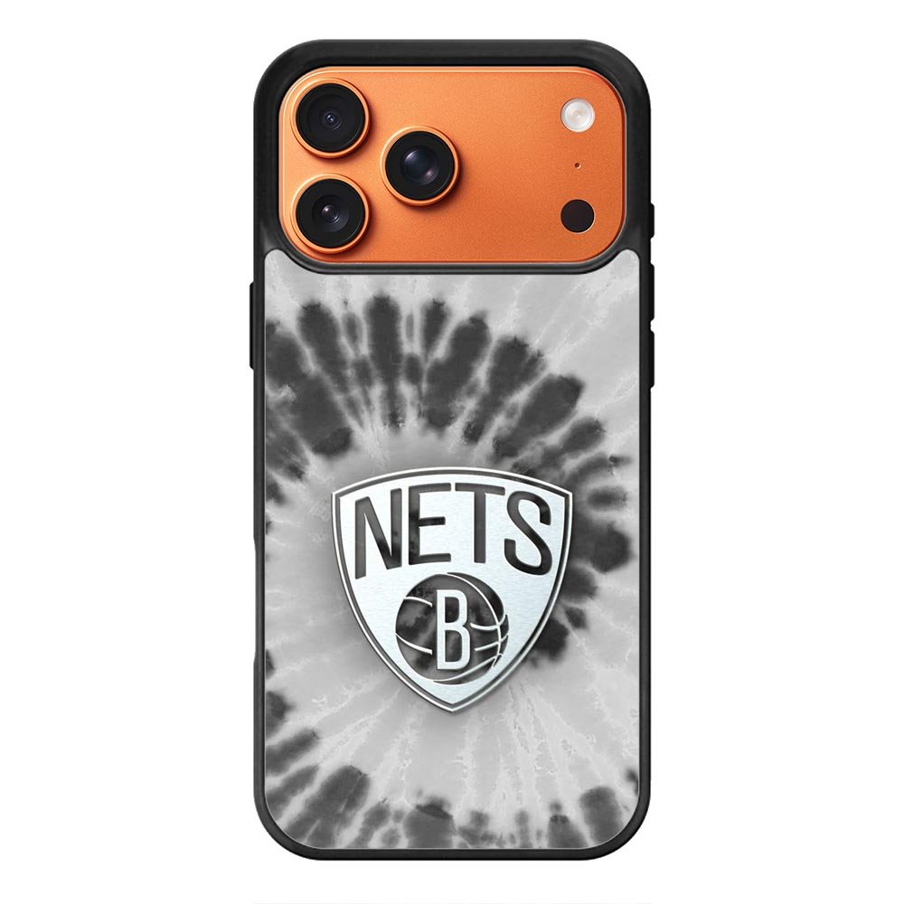 Brooklyn Nets Tie Dye Style Logo iPhone 17 Pro Case OV10668