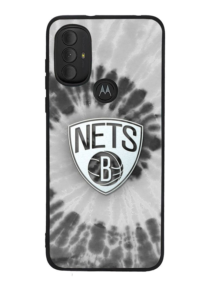 Brooklyn Nets Tie Dye Style Logo Motorola Moto G Pure 2021 , Moto G Power 2022 Case OV10668