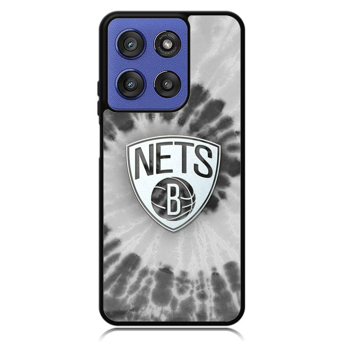 Brooklyn Nets Tie Dye Style Logo Motorola Moto G Stylus 5G 2025 Case OV10668