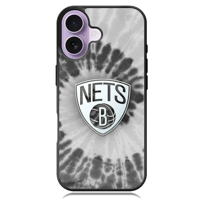 Brooklyn Nets Tie Dye Style Logo iPhone 17 Case OV10668