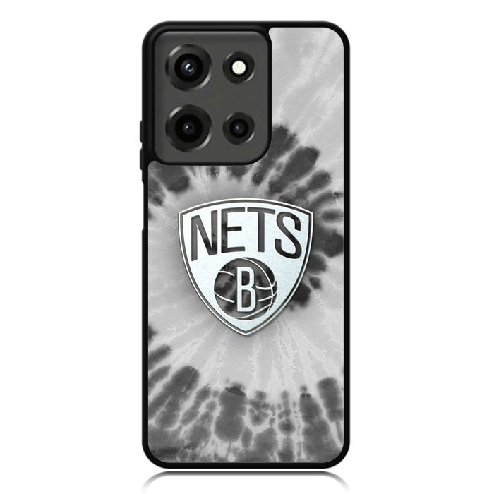 Brooklyn Nets Tie Dye Style Logo Motorola Moto G 5G 2025 Case OV10668