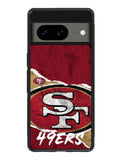 San Francisco 49ers Torn Paper Style Logo Google Pixel 8 Case QC10317