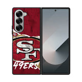 San Francisco 49ers Torn Paper Style Logo Samsung Galaxy Z Fold 7 5G Case QC10317