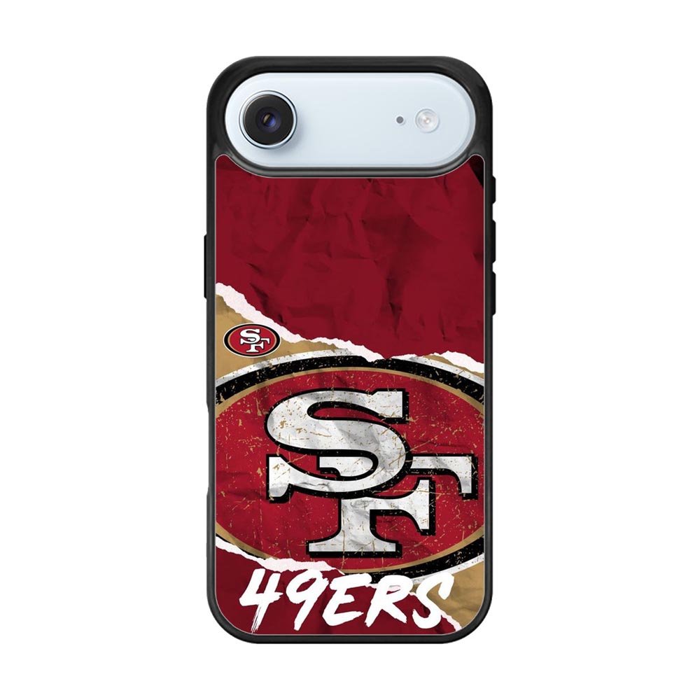San Francisco 49ers Torn Paper Style Logo iPhone Air Case QC10317