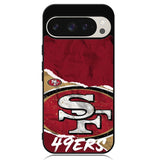 San Francisco 49ers Torn Paper Style Logo Google Pixel 9 | Pixel 9 Pro Case OV10317