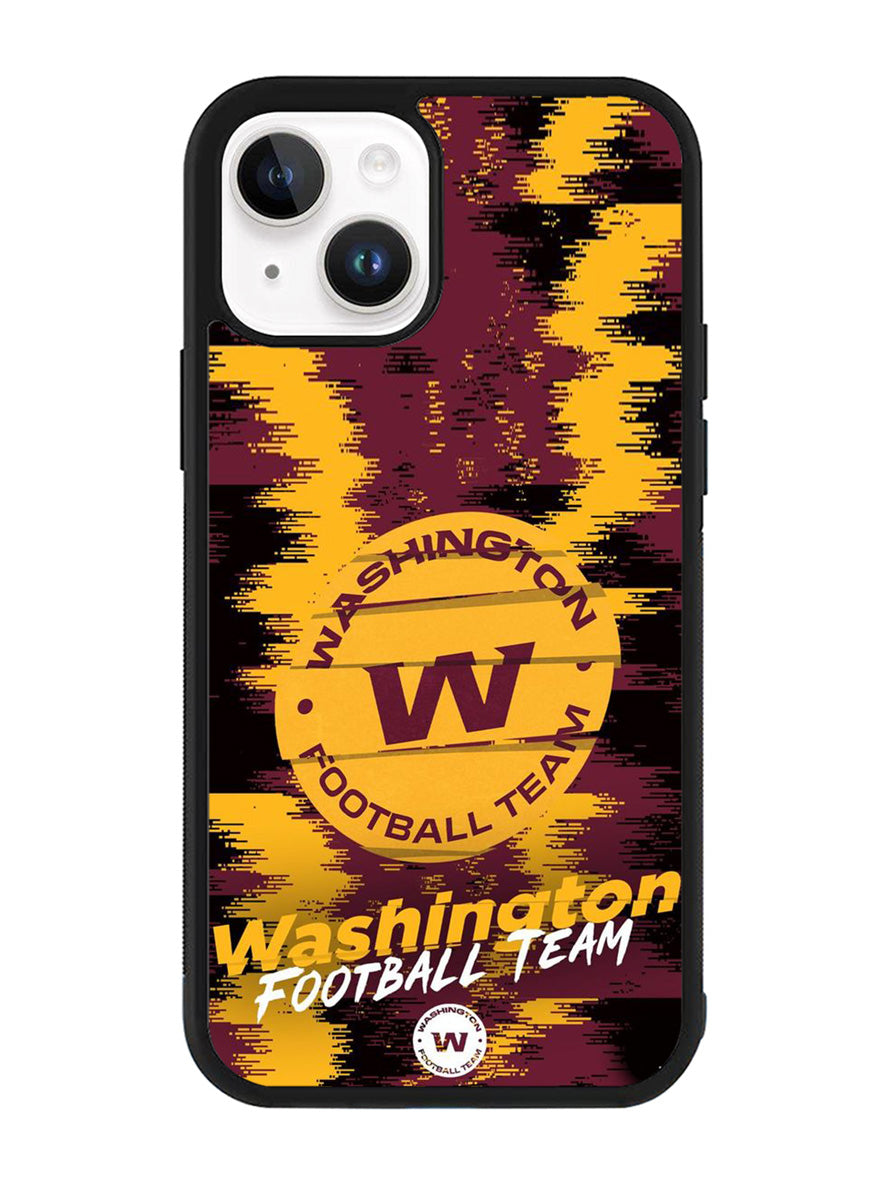 Washington Football Team Torn Paper Style Logo iPhone 14 Case QC10246