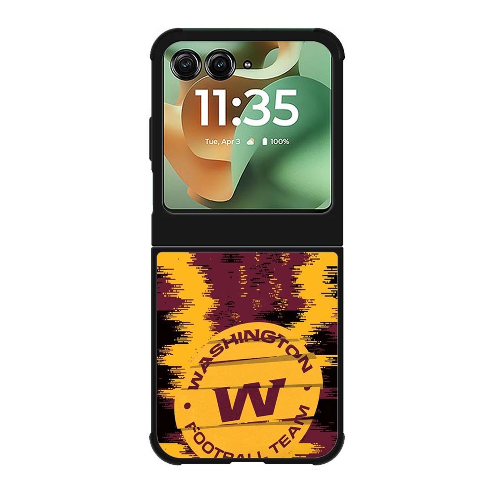 Washington Football Team Torn Paper Style Logo Motorola Moto RAZR 2025 Case OV10246