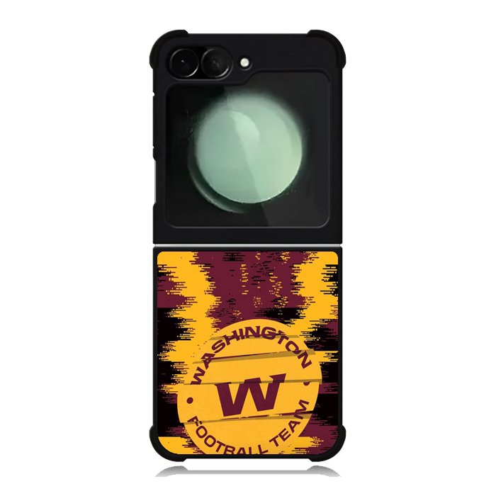 Washington Football Team Torn Paper Style Logo Samsung Galaxy Z Flip 6 5G 2024 Case OV10246