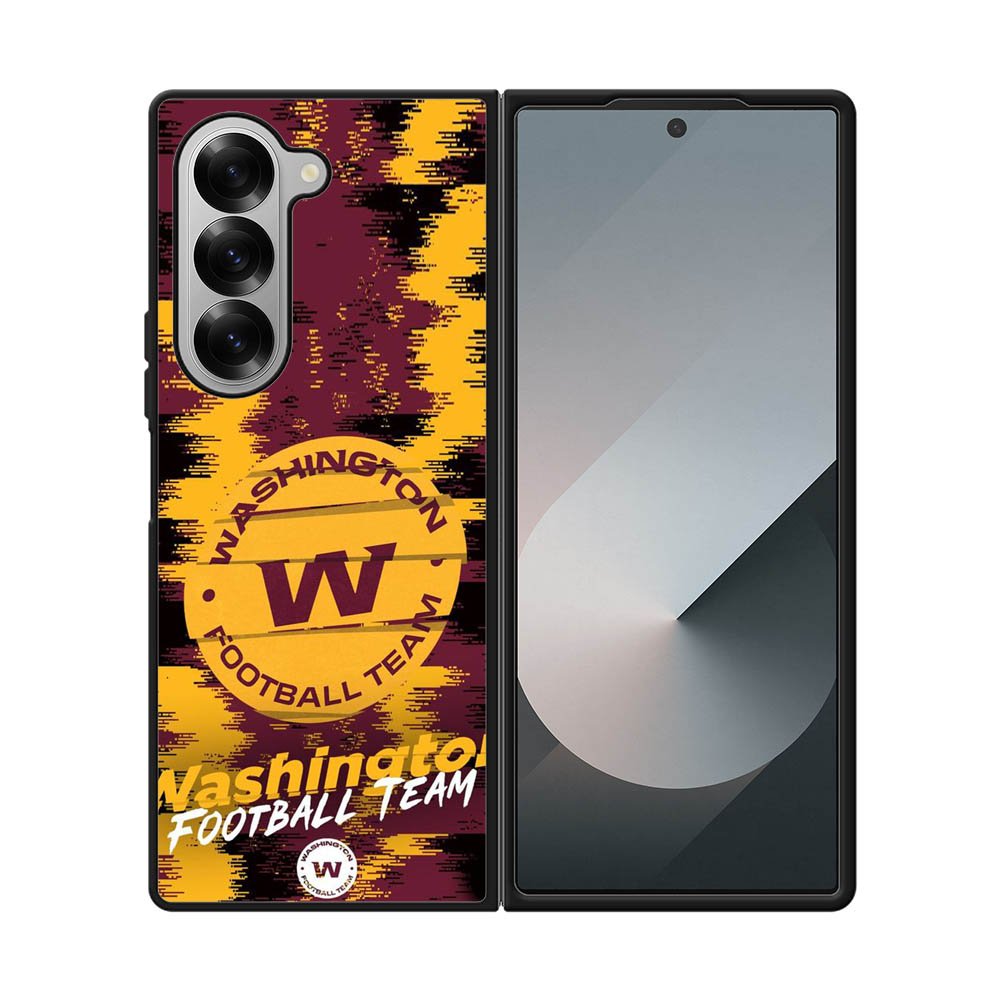 Washington Football Team Torn Paper Style Logo Samsung Galaxy Z Fold 7 5G Case OV10246