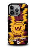Washington Football Team Torn Paper Style Logo iPhone 16 Pro Case OV10246