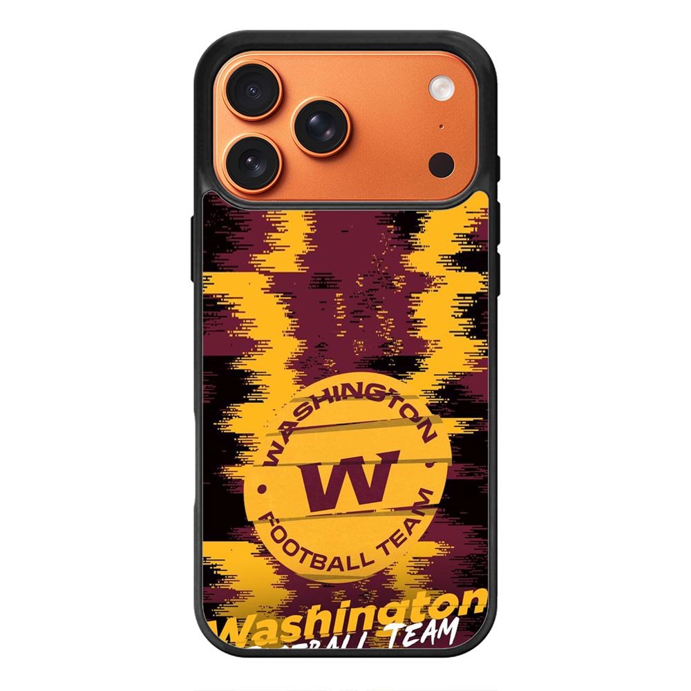 Washington Football Team Torn Paper Style Logo iPhone 17 Pro Max Case OV10246