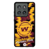 Washington Football Team Torn Paper Style Logo Motorola Moto Edge 2025 Case OV10246