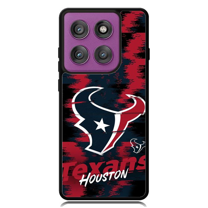 Houston Texans NFL Team Logo Motorola Moto Edge 2025 | Moto Edge 60 Fusion | Moto Edge 60 Pro Case OV10384