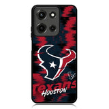 Houston Texans NFL Team Logo Motorola Moto G 5G 2025 Case OV10384