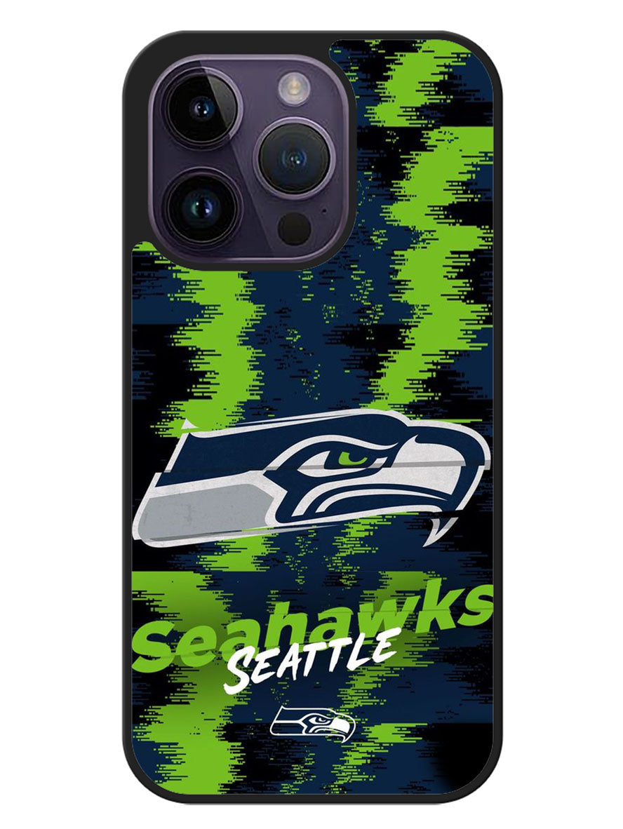 Seattle Seahawks NFL Team Logo iPhone 14 Pro Case