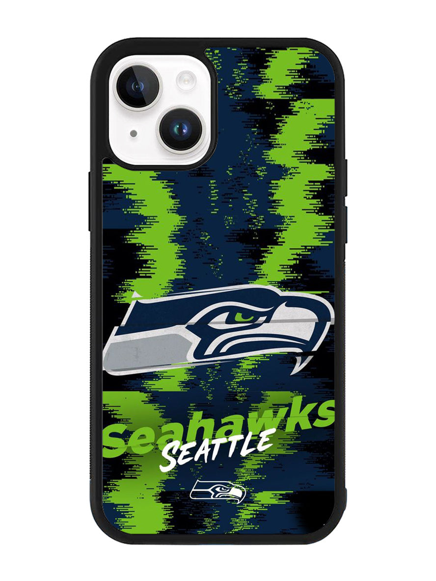 Seattle Seahawks NFL Team Logo iPhone 15 Case