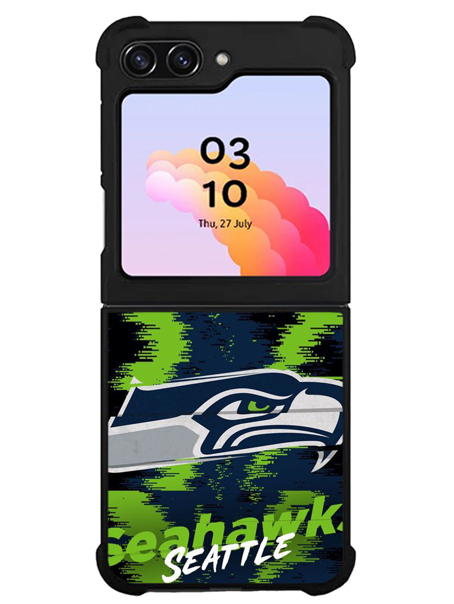 Seattle Seahawks NFL Team Logo Samsung Galaxy Z Flip 5 5G 2023 Case
