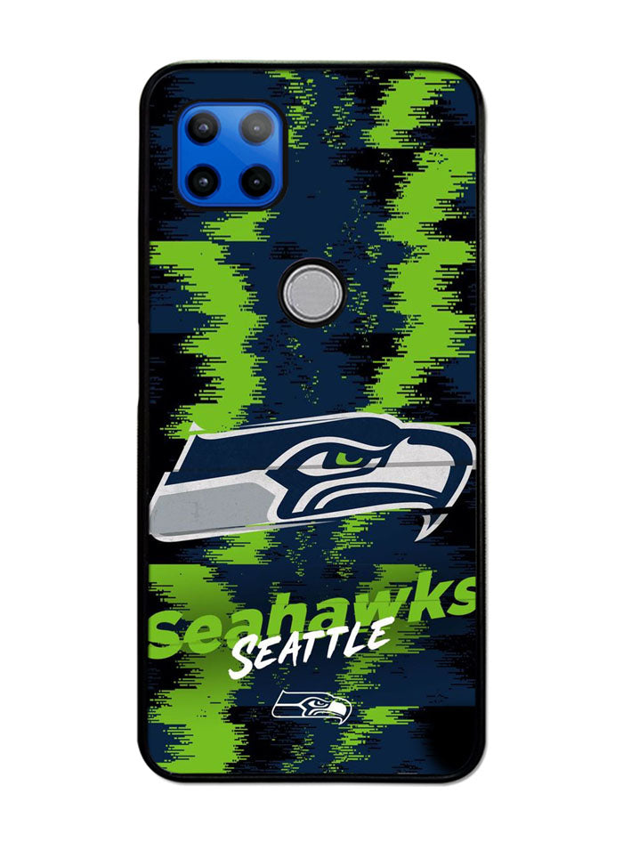 Seattle Seahawks NFL Team Logo Motorola Moto G 5G Case , Moto One 5G Ace Case