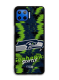 Seattle Seahawks NFL Team Logo Motorola Moto One 5G Case , Moto One 5G UW Case , Moto G 5G Plus Case