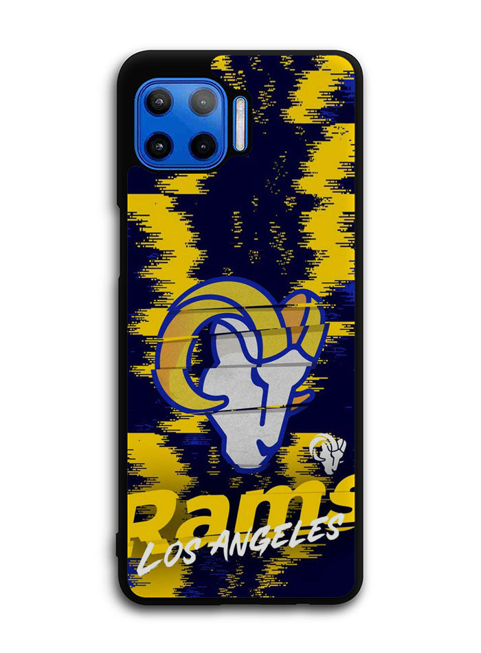 Los Angeles Rams NFL Team Logo Motorola Moto One 5G Case , Moto One 5G UW Case , Moto G 5G Plus Case