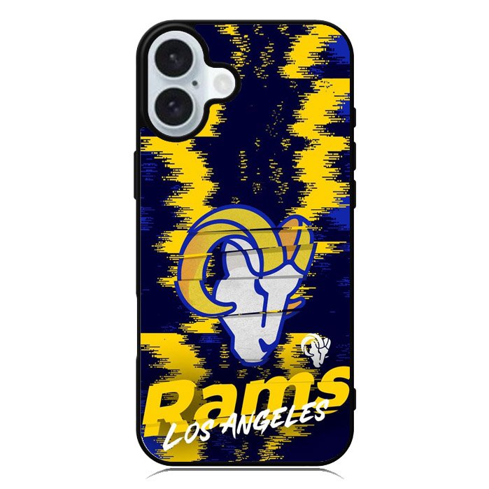 Los Angeles Rams NFL Team Logo iPhone 16 Plus Case
