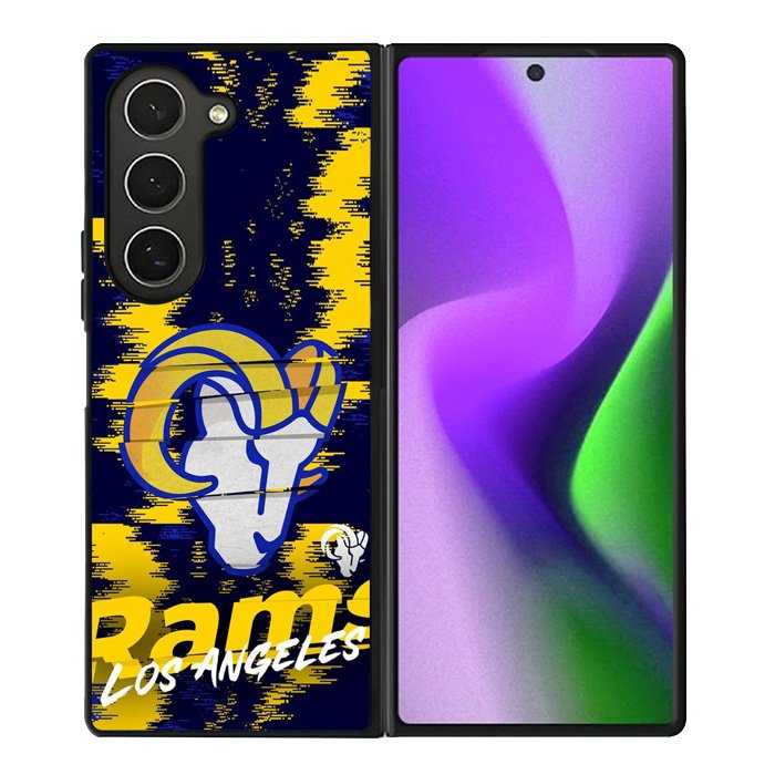 Los Angeles Rams NFL Team Logo Samsung Galaxy Z Fold 6 Case
