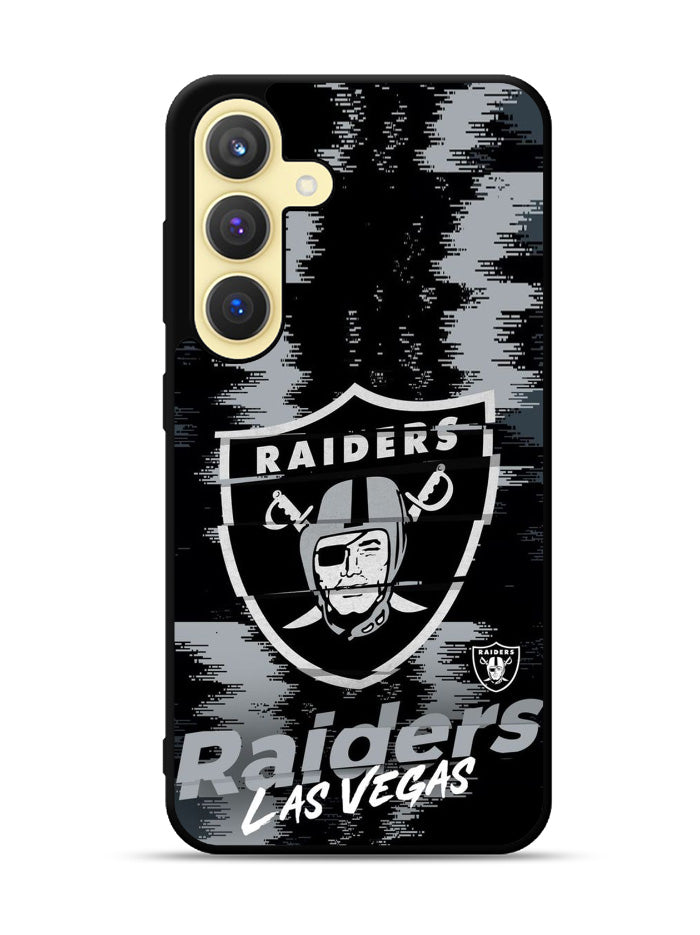 Las Vegas Raiders NFL Team Logo Samsung Galaxy S24 Plus 5G , Samsung Galaxy S24+ 5G Case