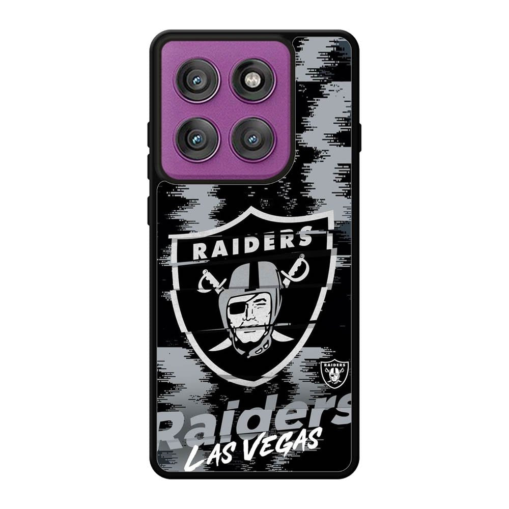 Las Vegas Raiders NFL Team Logo Motorola Moto Edge 60 Pro Case