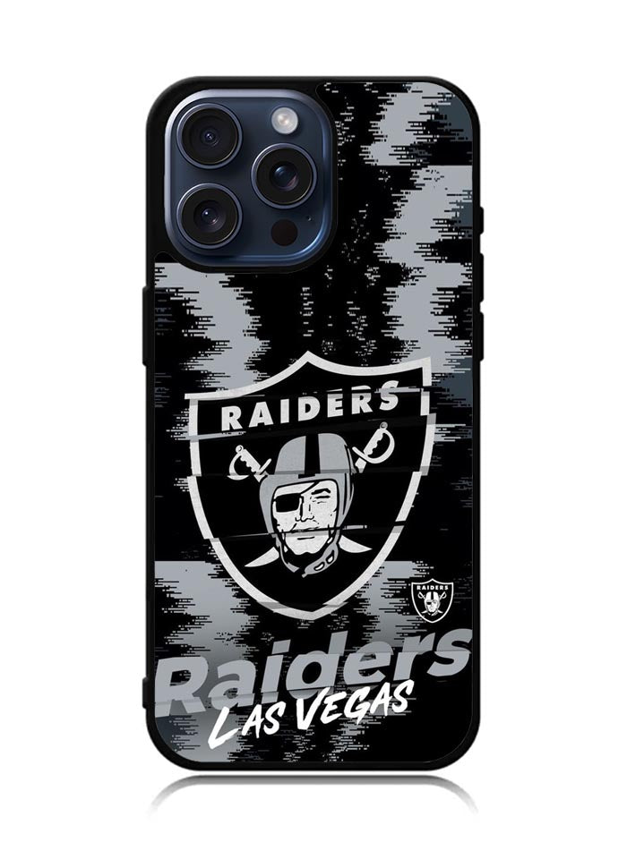 Las Vegas Raiders NFL Team Logo iPhone 15 Pro Max Case