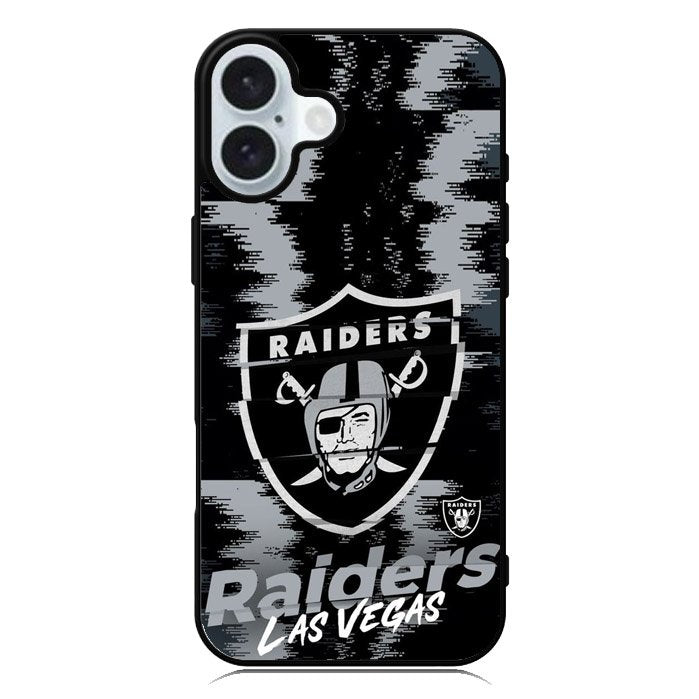 Las Vegas Raiders NFL Team Logo iPhone 16 Case