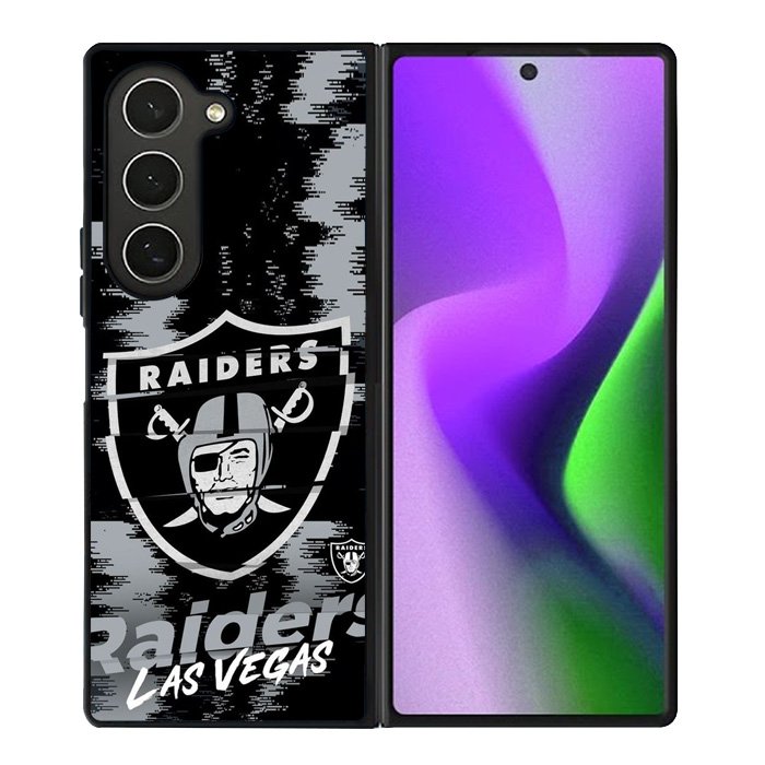 Las Vegas Raiders NFL Team Logo Samsung Galaxy Z Fold 6 Case