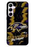 Baltimore Ravens NFL Team Logo Samsung Galaxy A55 5G Case