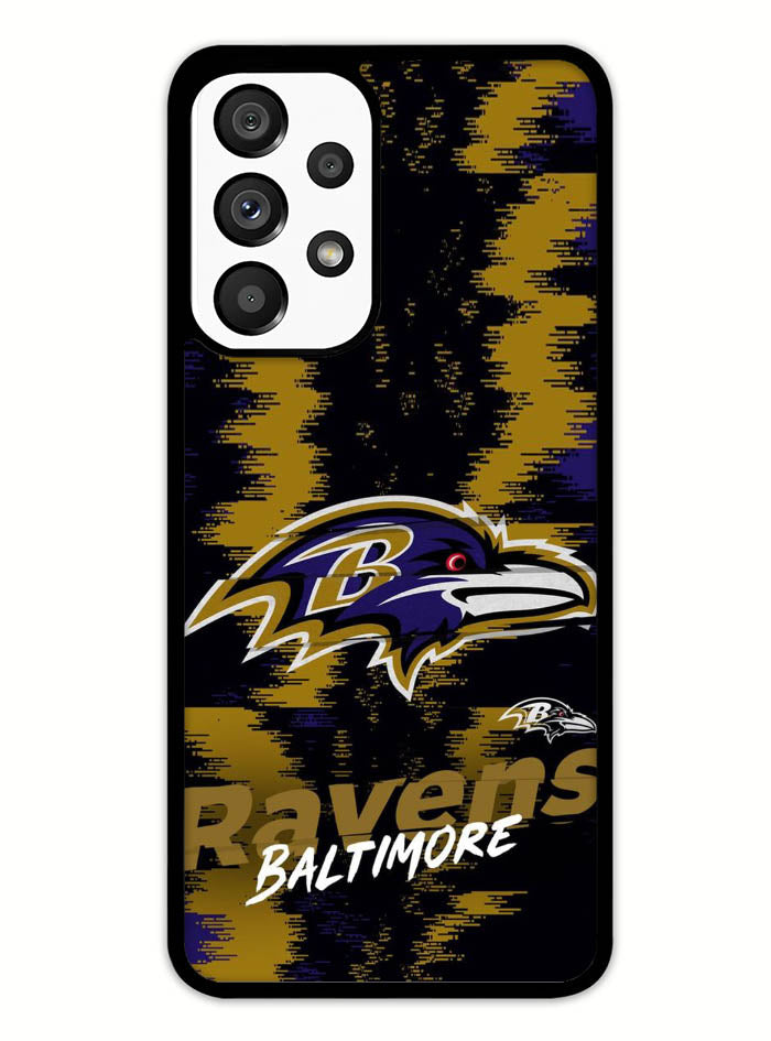 Baltimore Ravens NFL Team Logo Samsung Galaxy A53 5G Case
