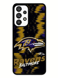 Baltimore Ravens NFL Team Logo Samsung Galaxy A53 5G Case