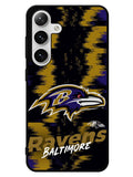 Baltimore Ravens NFL Team Logo Samsung Galaxy S24 5G Case