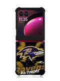 Baltimore Ravens NFL Team Logo Motorola Moto Razr Plus 2023 , Moto Razr+ 2023 Case