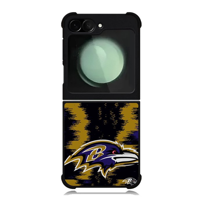 Baltimore Ravens NFL Team Logo Samsung Galaxy Z Flip 6 Case