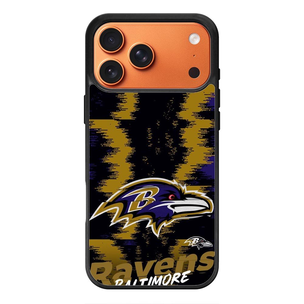 Baltimore Ravens NFL Team Logo iPhone 17 Pro Case