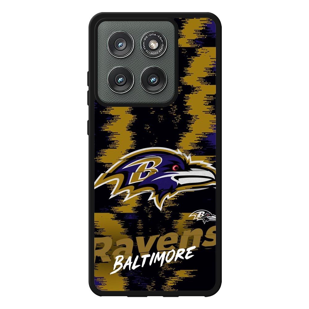 Baltimore Ravens NFL Team Logo Motorola Moto Edge 2025 Case