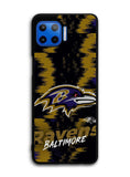 Baltimore Ravens NFL Team Logo Motorola Moto One 5G Case , Moto One 5G UW Case , Moto G 5G Plus Case
